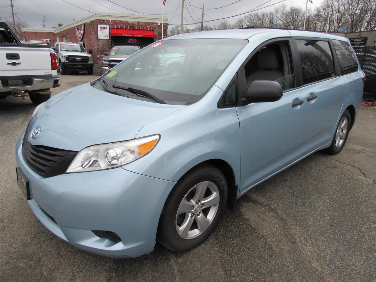 2015 Blue /Gray Toyota Sienna (5TDZK3DC4FS) with an 3.6L V6 DOHC 24V engine, Automatic transmission, located at 215 Milton St, Dedham, MA, 02026, (781) 329-5144, 42.241905, -71.157295 - This nice 7 passenger van is in excellent condition. Runs like new. All ASPI Motor Cars vehicles are fully serviced before they are delivered to assure the highest quality used vehicles. Come with a 3/3 warranty included in the price. Call for details. Prices on all vehicles do not include $299 - Photo#2